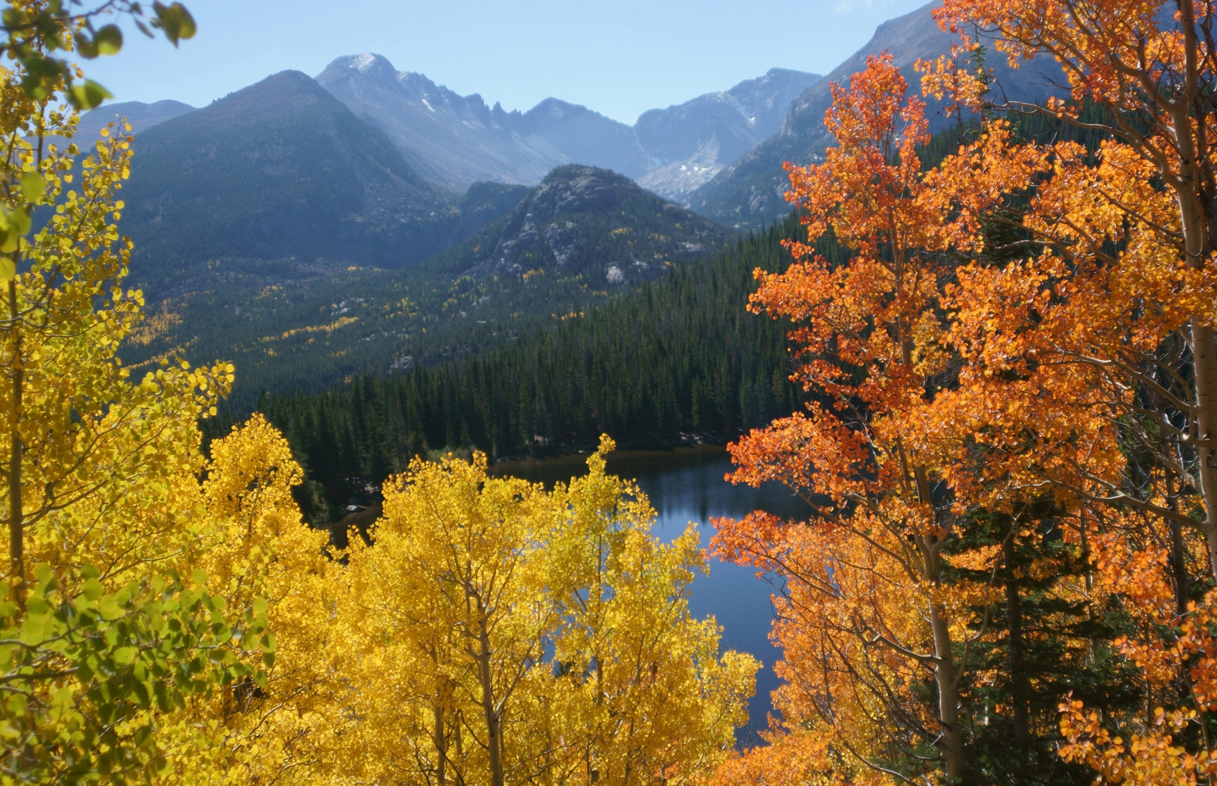 Image take at Bear Lake in RMNP.