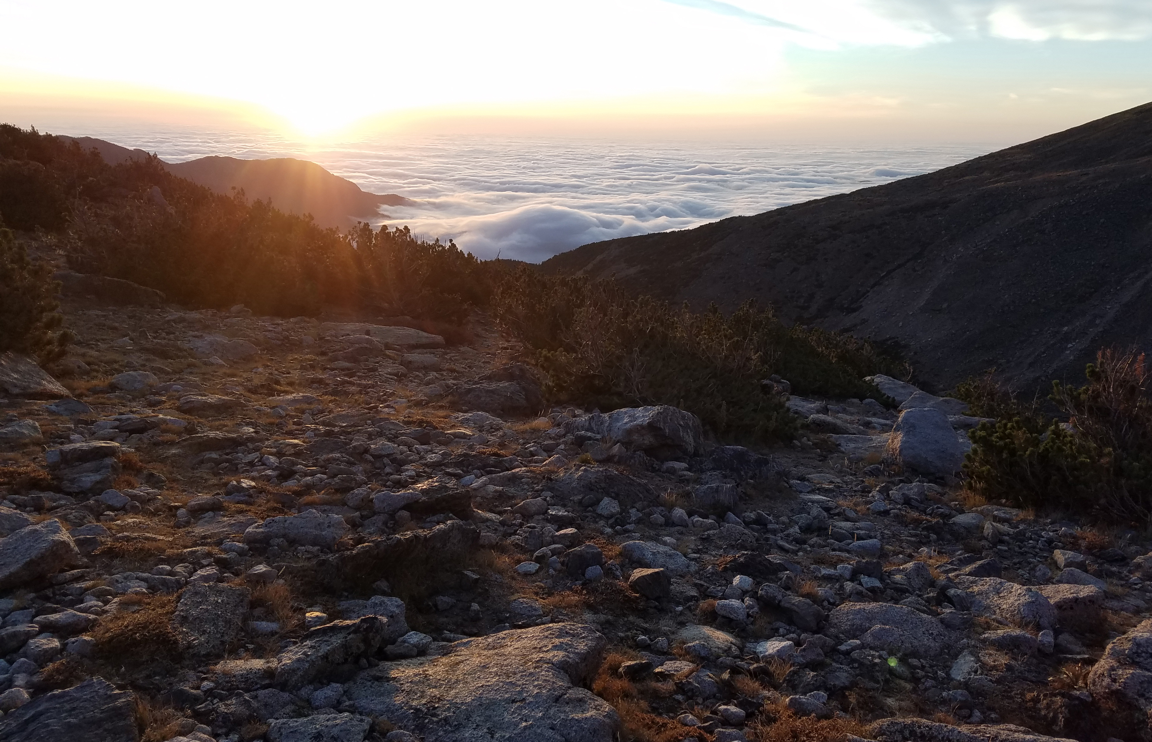 Another image near the keyhole and longs peak trail looking East